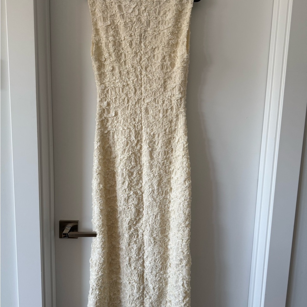 NWT Reformation Cream Dress - Picture 5 of 5